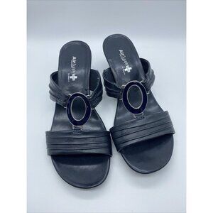 Air Supply Plus "Casino" Navy Blue 777301 Comfort Slip On Women's 8M w/ Box